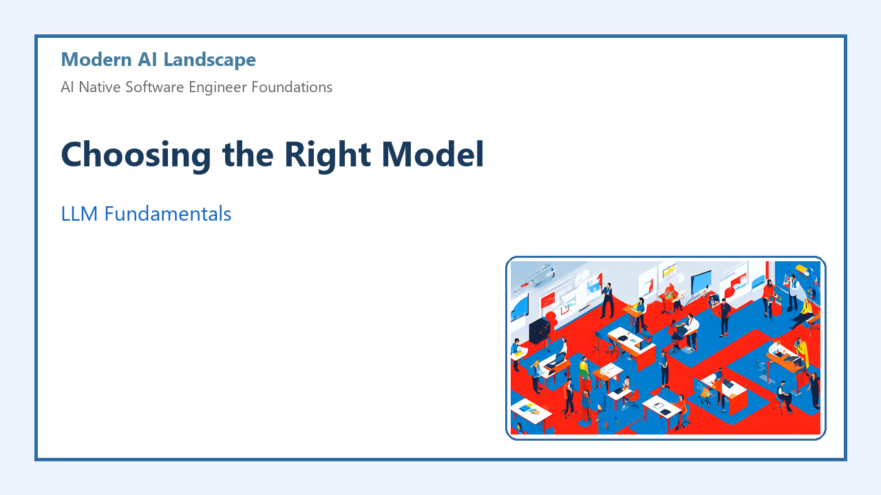 Choosing the Right Model