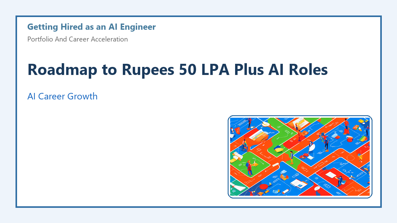 Roadmap to Rupees 50 LPA Plus AI Roles