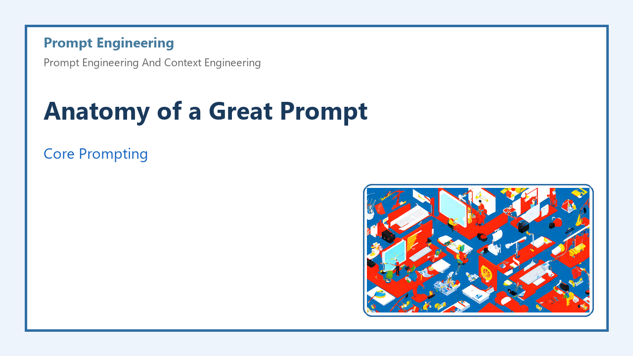 Anatomy of a Great Prompt
