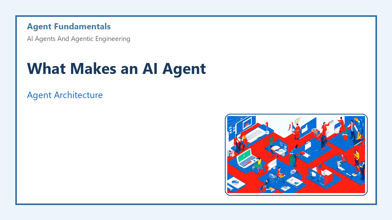 What Makes an AI Agent