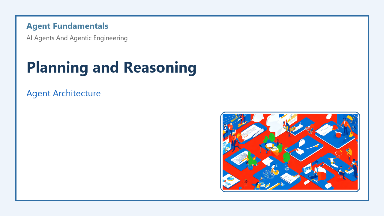 Planning and Reasoning