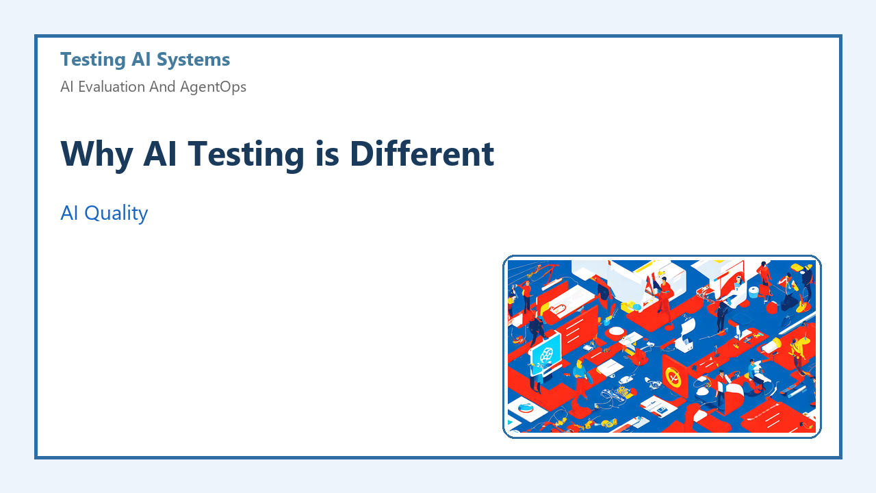 Why AI Testing is Different